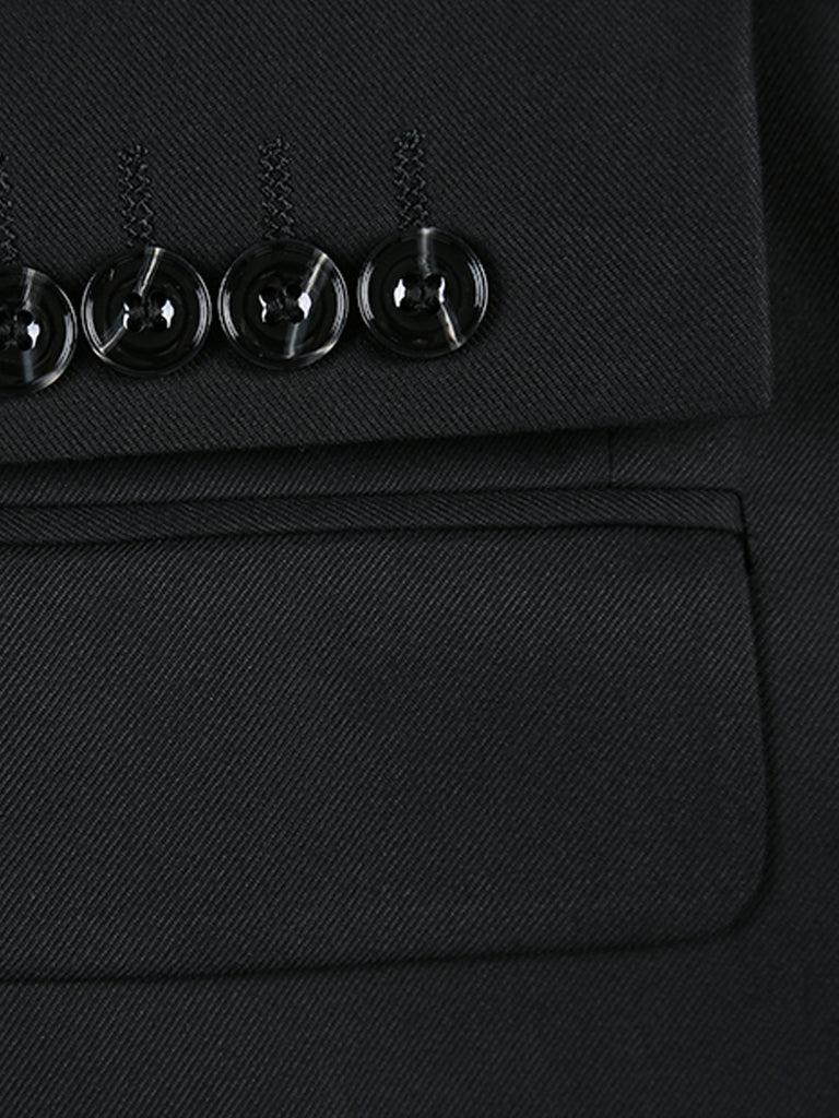 Black Classic Fit Suit
