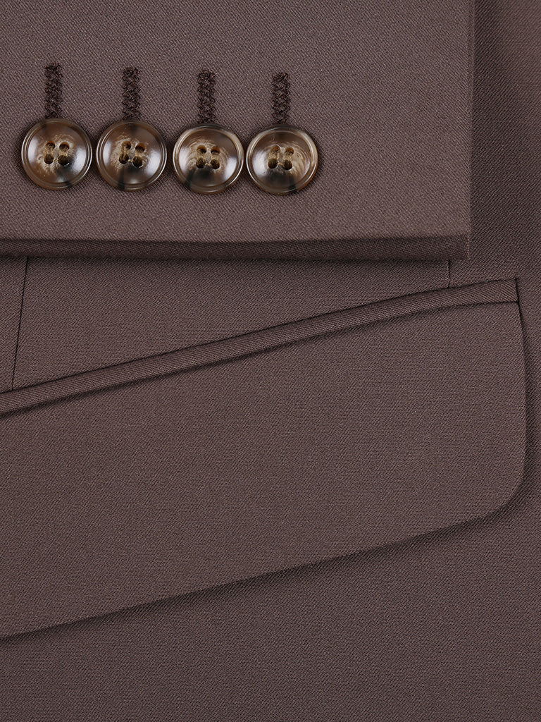 Tawny Brown Slim Fit Suit