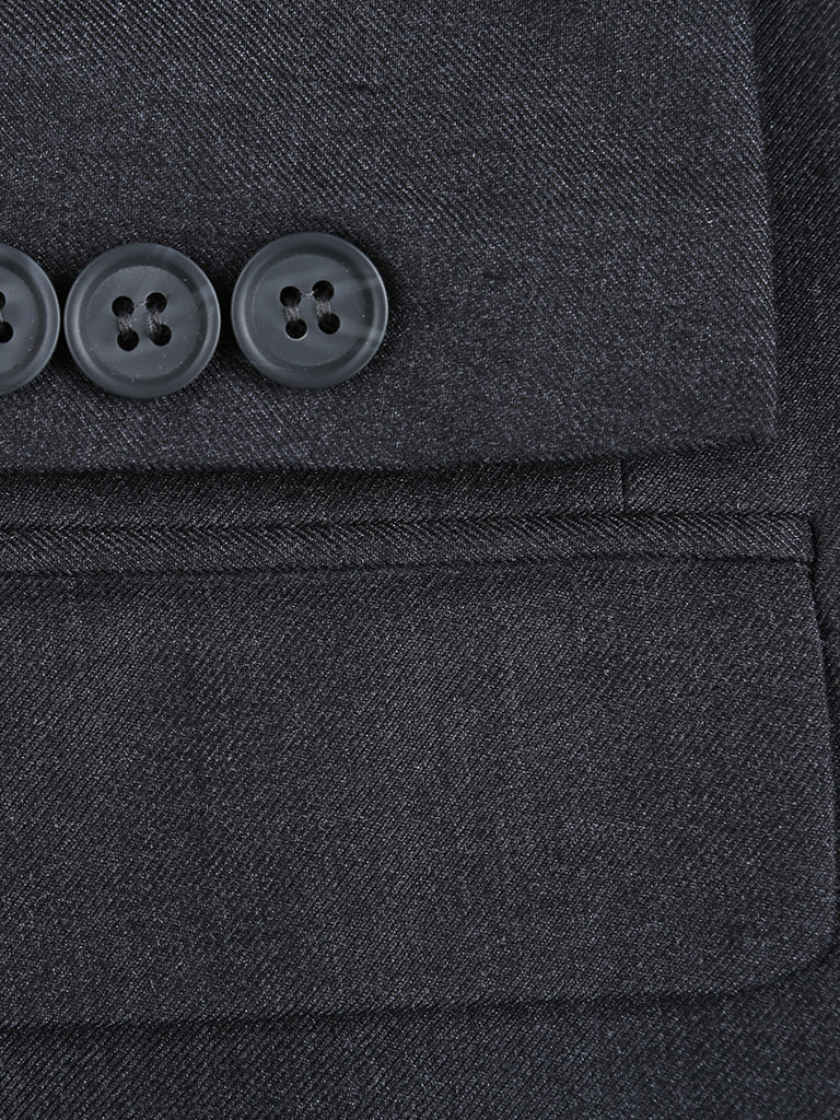 Charcoal Grey Kid's Suit