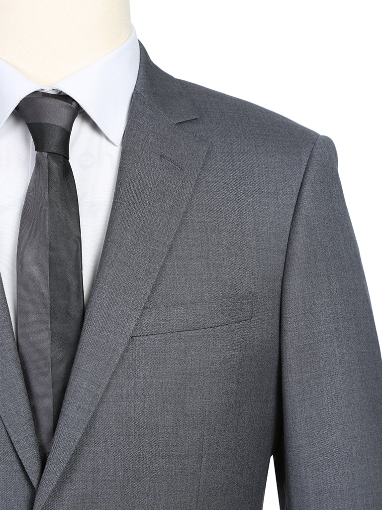 Bankers Grey Slim Wool Suit
