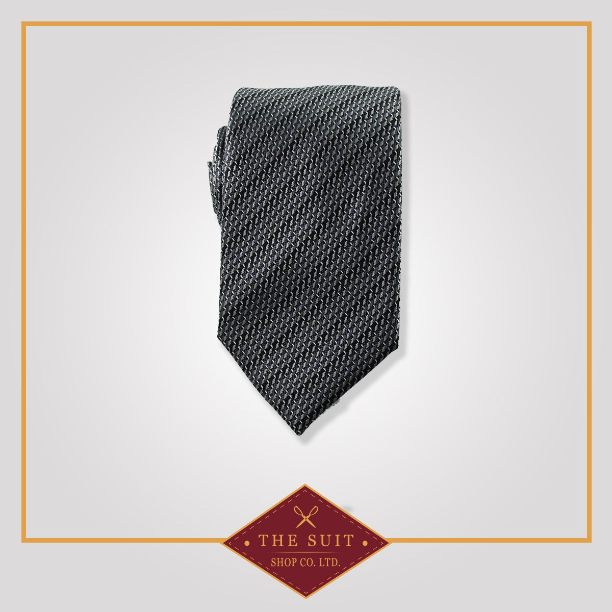 Storm Dust Patterned Tie