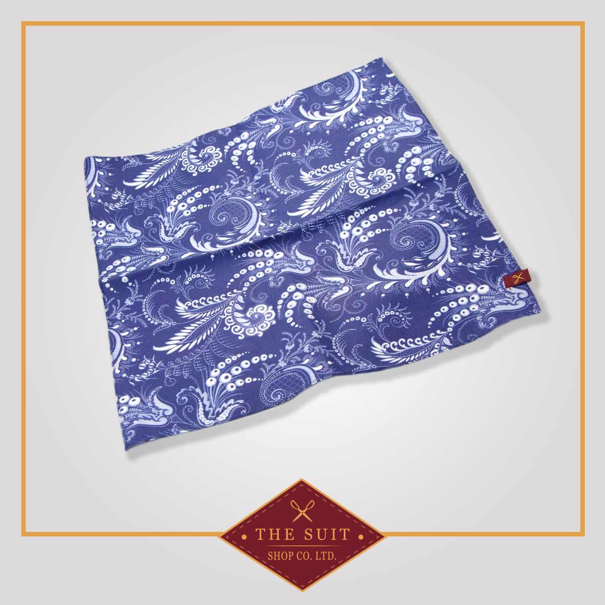 East Bay Patterned Patterned Pocket Square