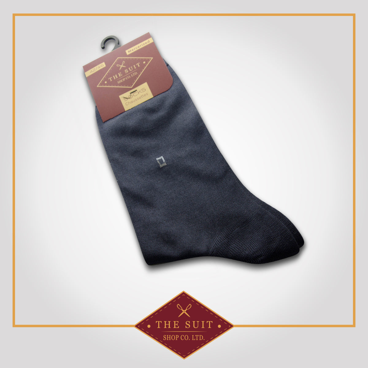 Slate Grey Socks