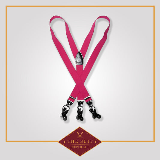 Fuchsia Suspenders