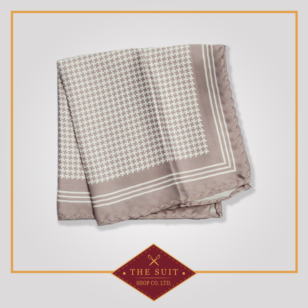 Del Rio Patterned Pocket Square