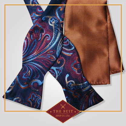 Mirage Bow Tie and Santa Fe Pocket Square