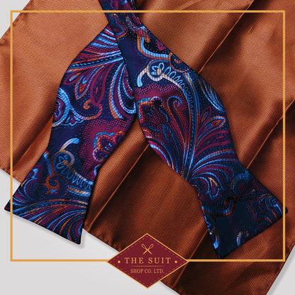 Mirage Bow Tie and Santa Fe Pocket Square